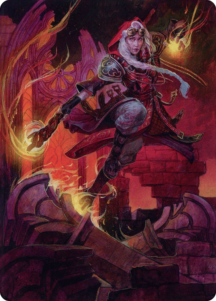 Jaya, Fiery Negotiator · Dominaria United Art Series