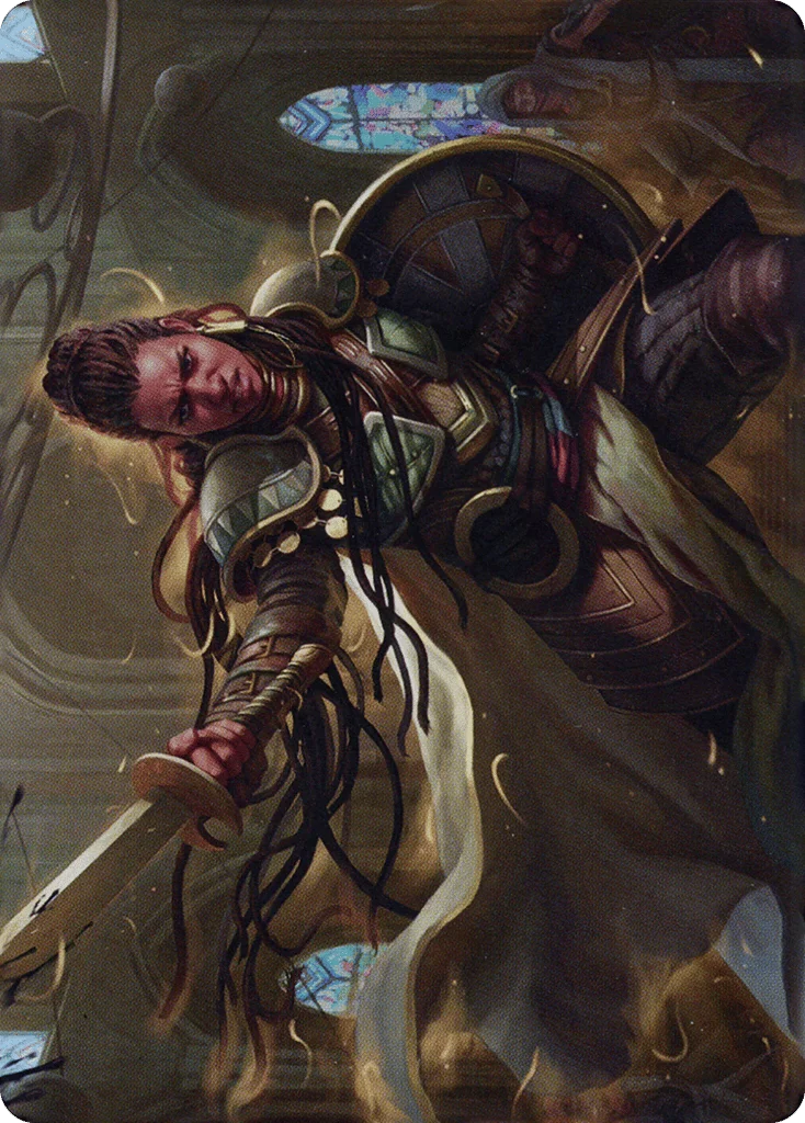 Shanna, Purifying Blade · Dominaria United Art Series