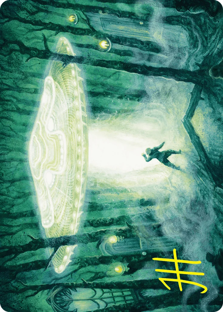 Unidentified Hovership · Duskmourn: House of Horror Art Series