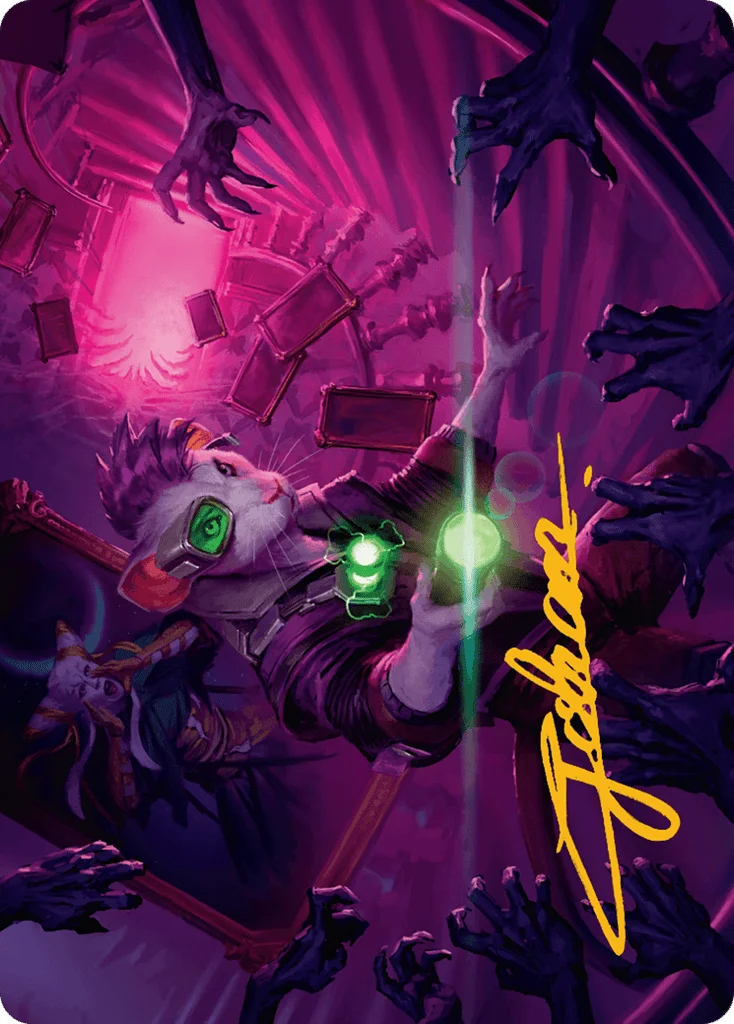 Nashi, Searcher in the Dark · Duskmourn: House of Horror Art Series