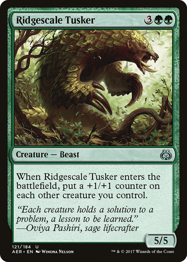 Ridgescale Tusker · Aether Revolt
