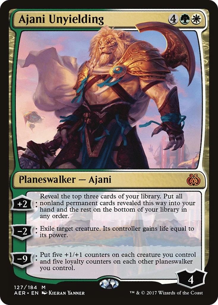 Ajani Unyielding · Aether Revolt