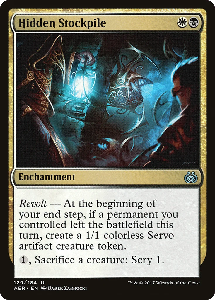 Hidden Stockpile · Aether Revolt