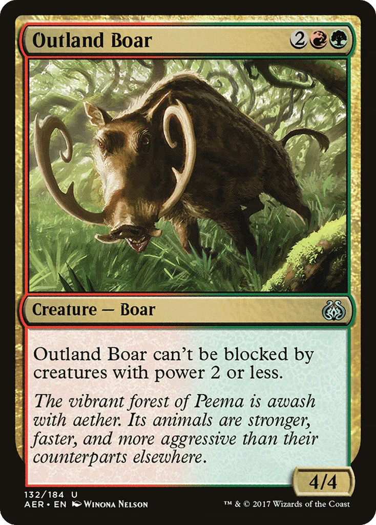Outland Boar · Aether Revolt