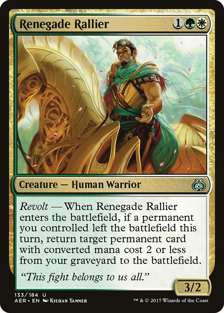 Renegade Rallier · Aether Revolt