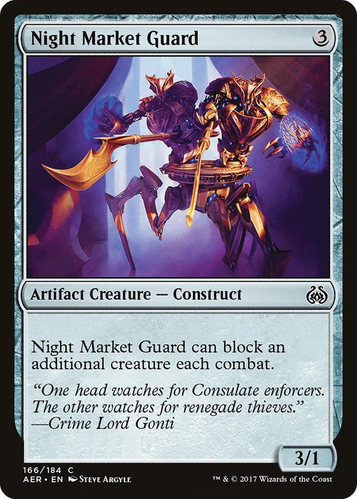 Night Market Guard · Aether Revolt