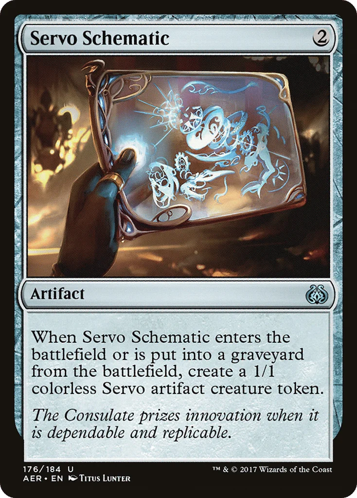 Servo Schematic · Aether Revolt