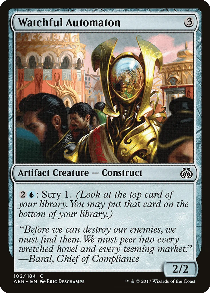 Watchful Automaton · Aether Revolt