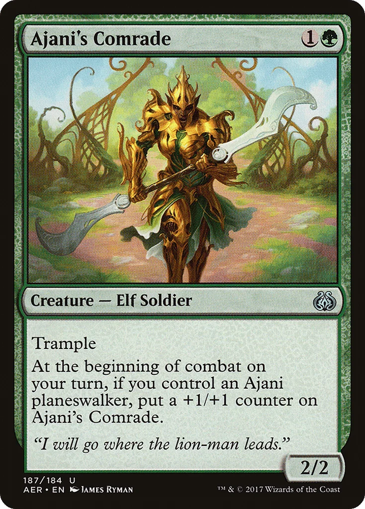 Ajani's Comrade · Aether Revolt