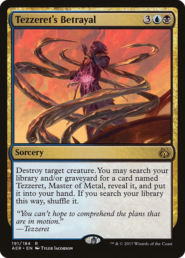 Tezzeret's Betrayal · Aether Revolt