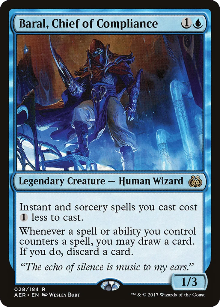Baral, Chief of Compliance · Aether Revolt