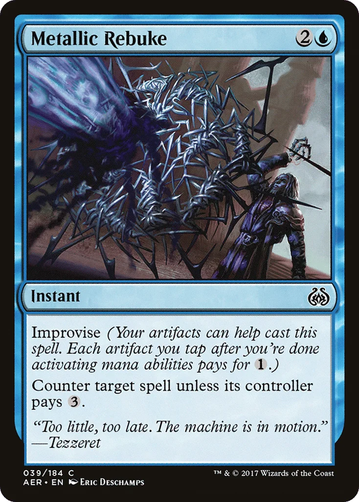 Metallic Rebuke · Aether Revolt