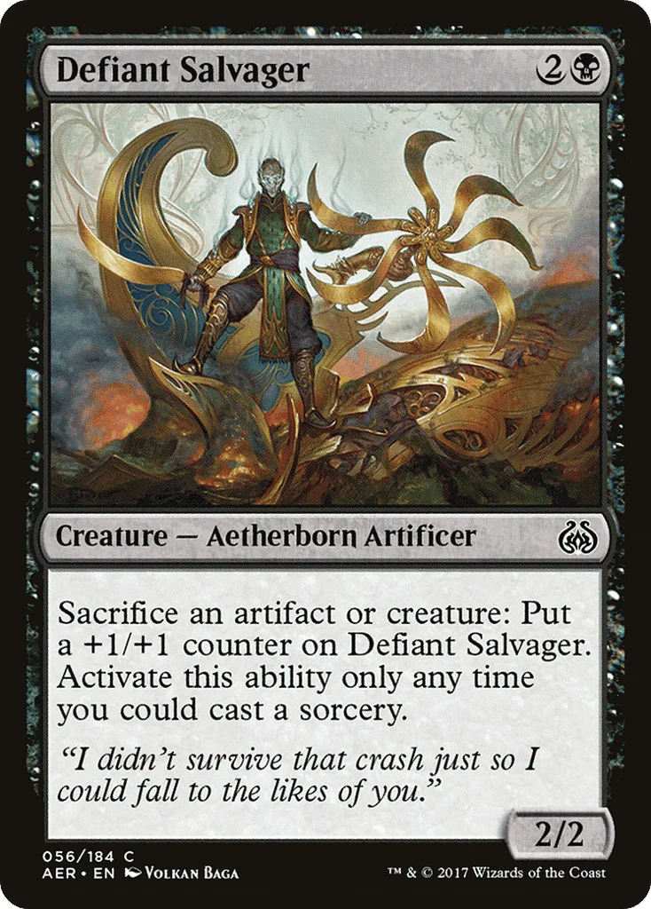 Defiant Salvager · Aether Revolt