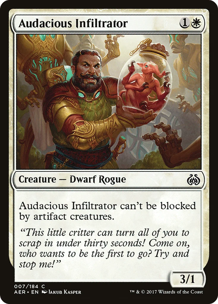 Audacious Infiltrator · Aether Revolt