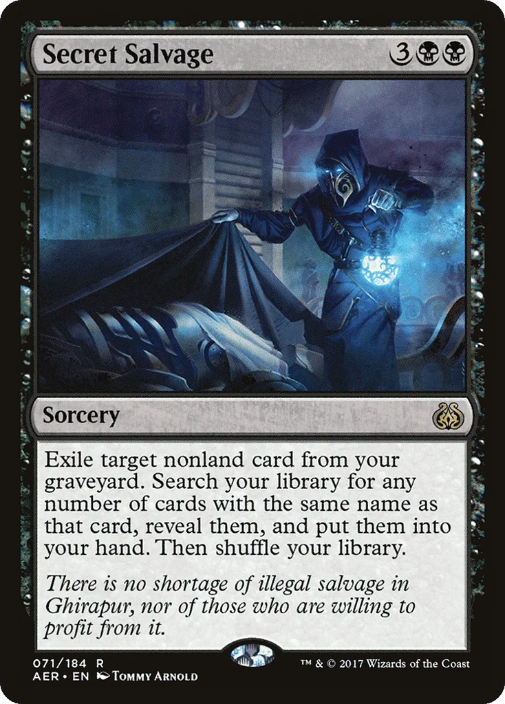 Secret Salvage · Aether Revolt