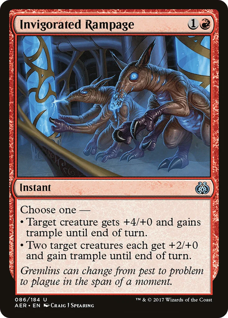 Invigorated Rampage · Aether Revolt