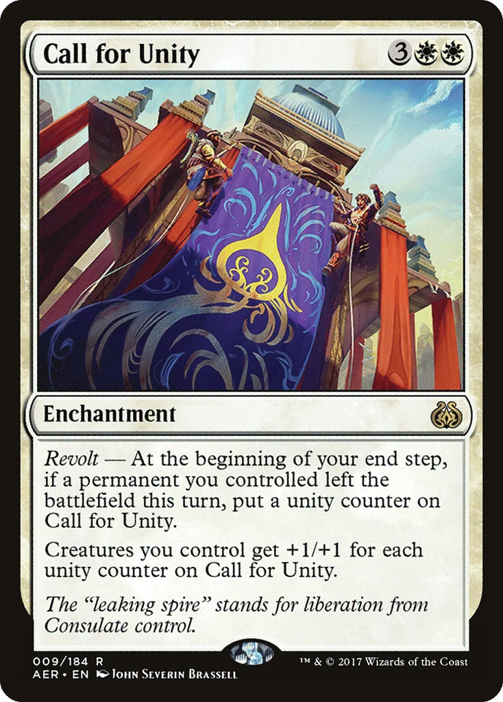 Call for Unity · Aether Revolt