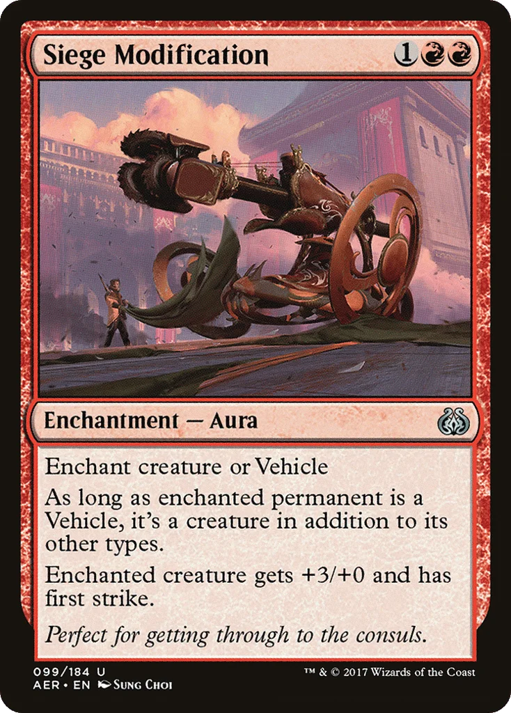 Siege Modification · Aether Revolt