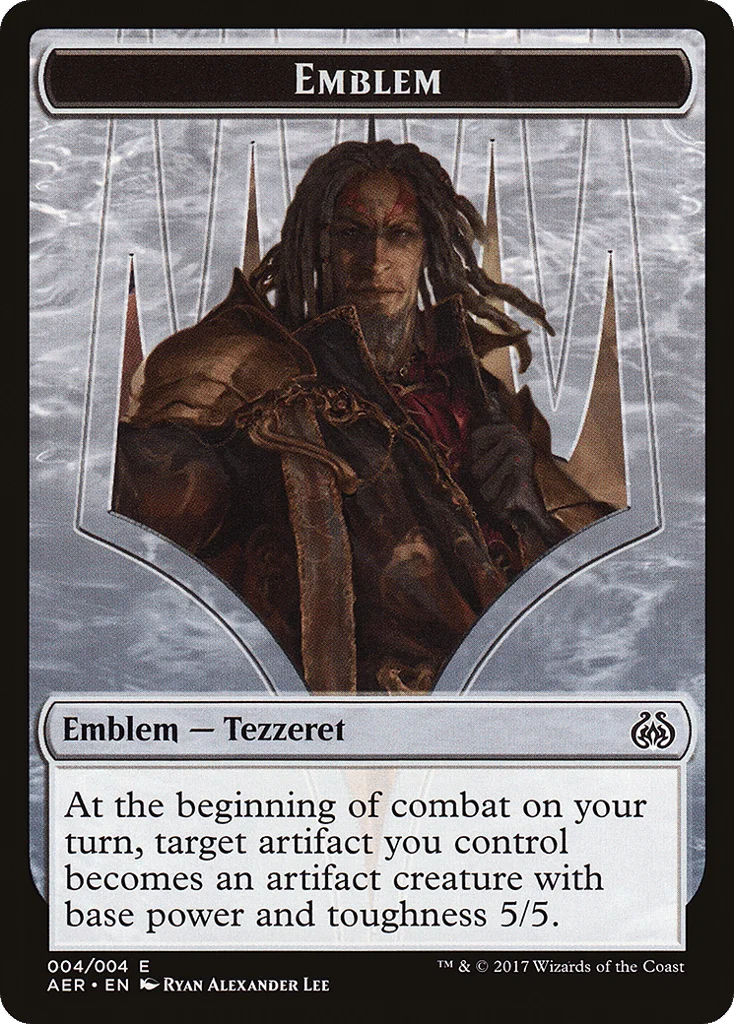 Tezzeret the Schemer Emblem · Aether Revolt