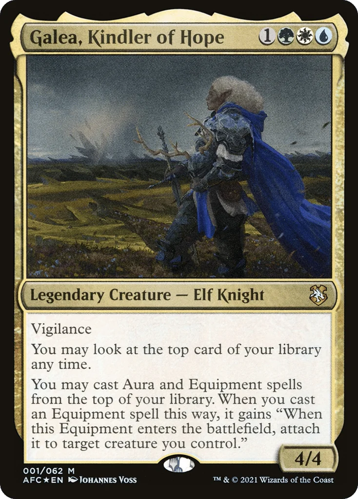 Galea, Kindler of Hope · Forgotten Realms Commander