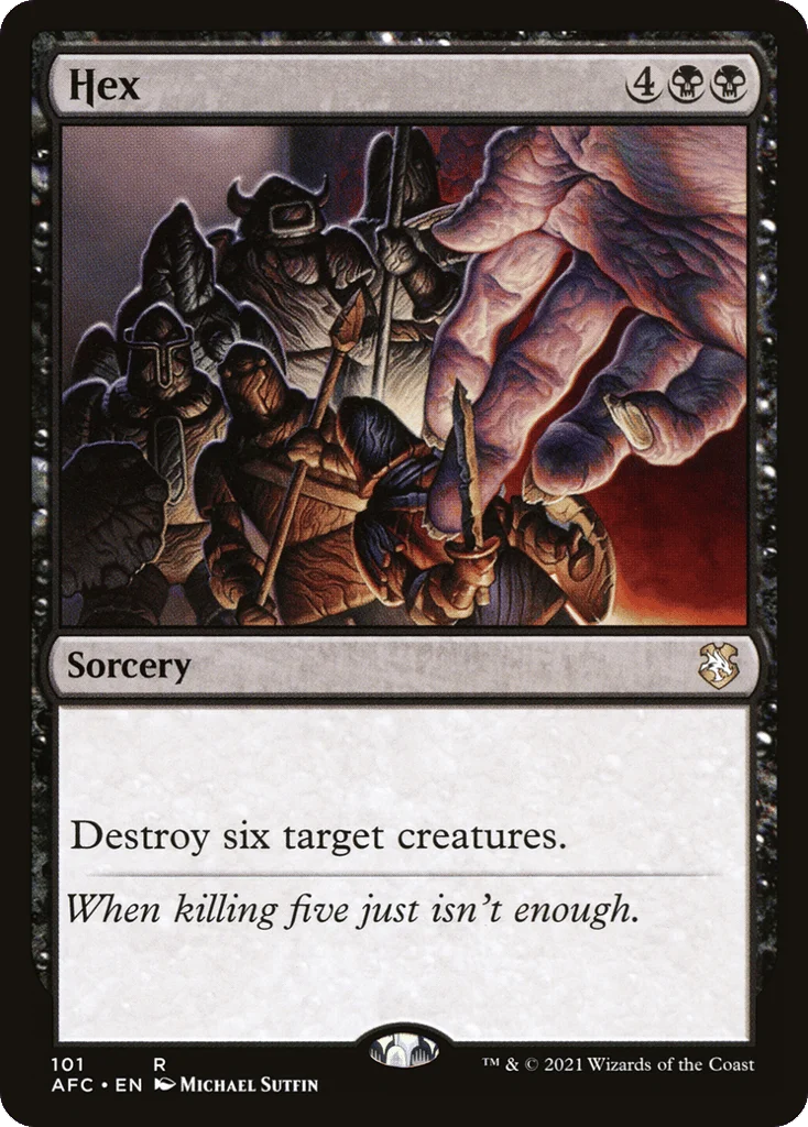 Hex · Forgotten Realms Commander