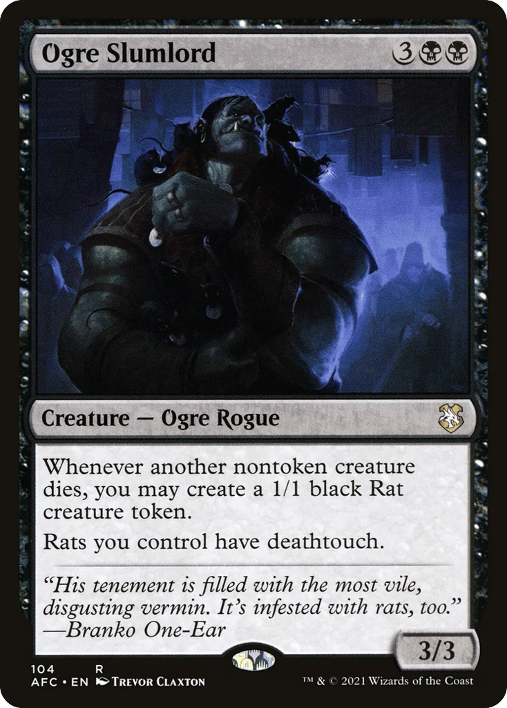 Ogre Slumlord · Forgotten Realms Commander