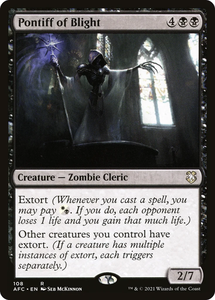 Pontiff of Blight · Forgotten Realms Commander