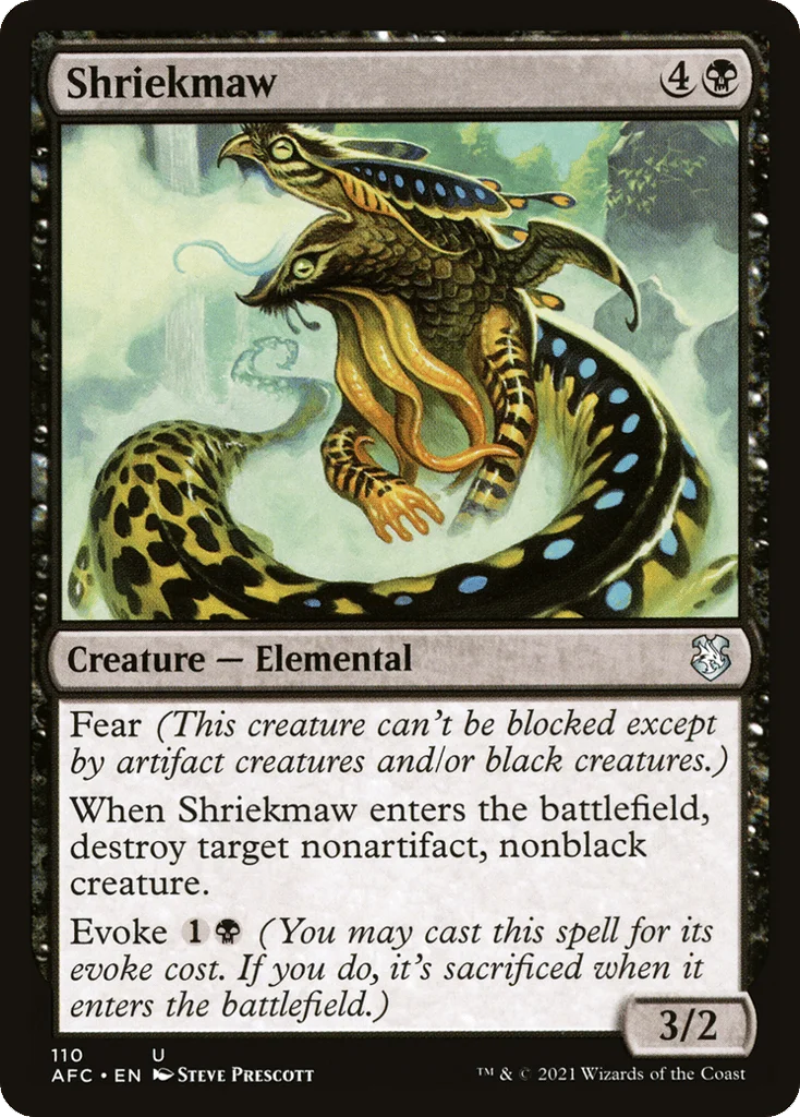 Shriekmaw · Forgotten Realms Commander