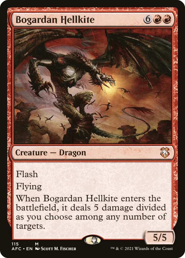 Bogardan Hellkite · Forgotten Realms Commander