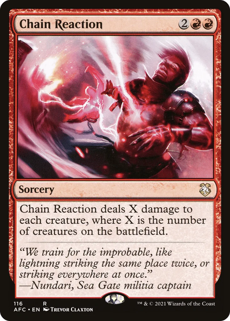 Chain Reaction · Forgotten Realms Commander