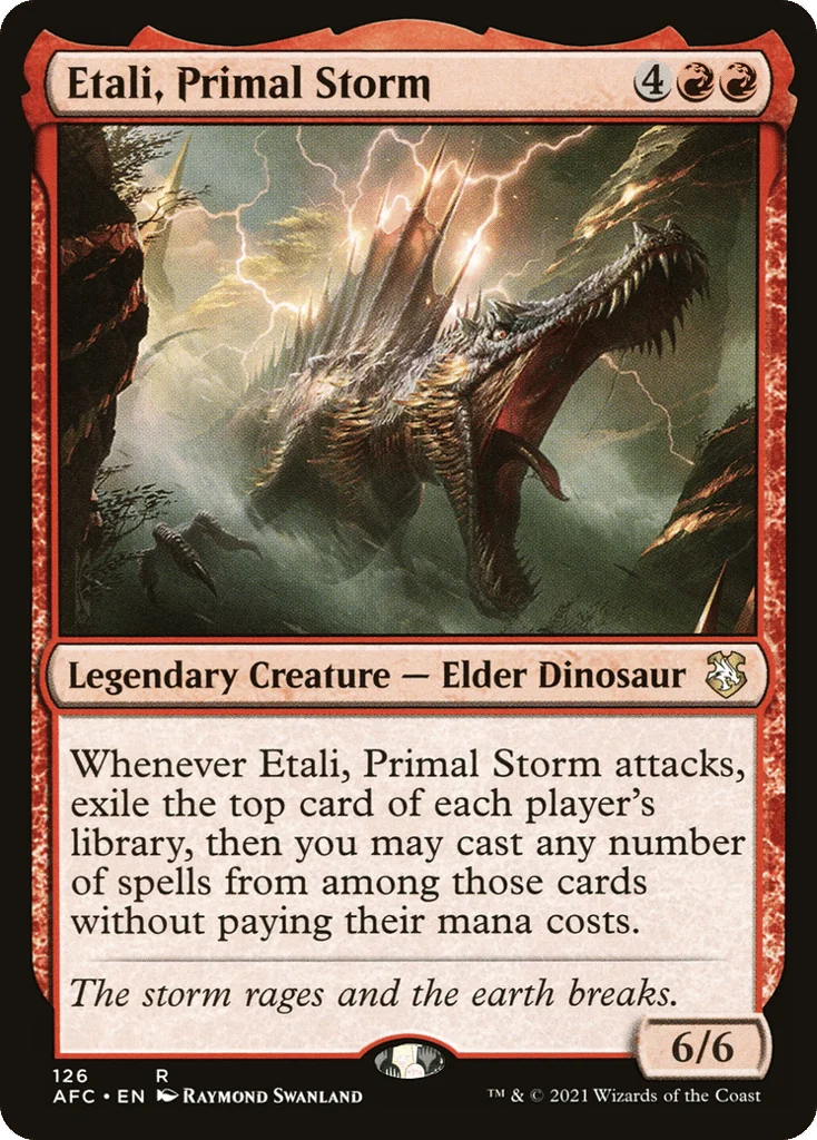 Etali, Primal Storm · Forgotten Realms Commander