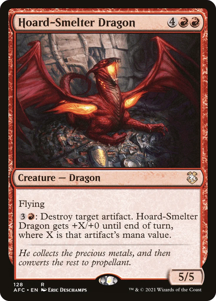 Hoard-Smelter Dragon · Forgotten Realms Commander