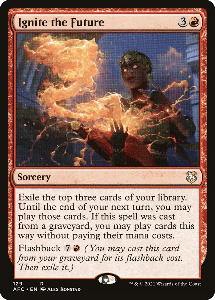 Ignite the Future · Forgotten Realms Commander