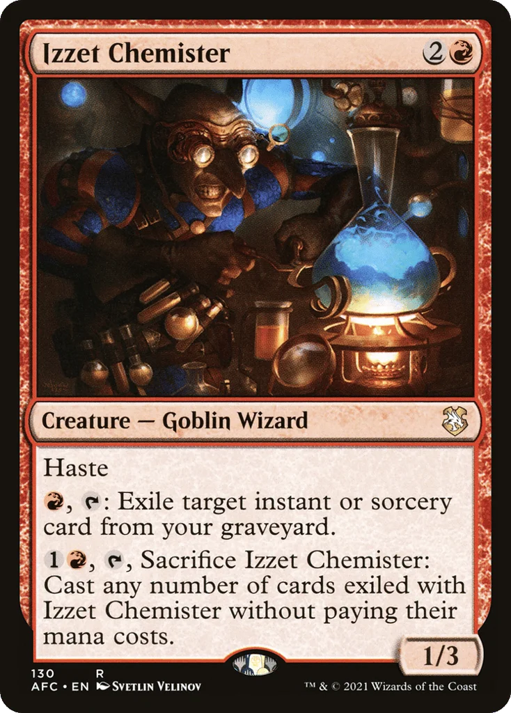 Izzet Chemister · Forgotten Realms Commander