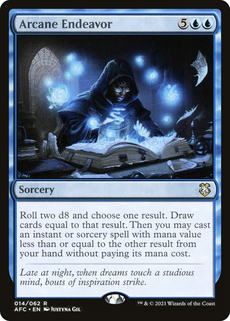 Arcane Endeavor · Forgotten Realms Commander