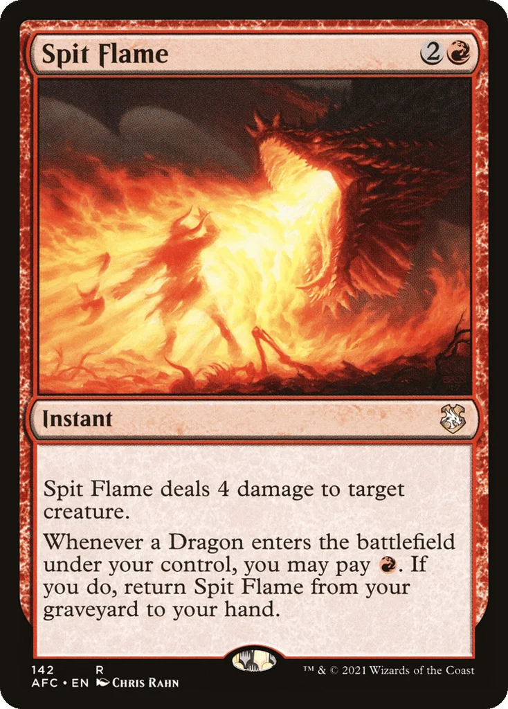 Spit Flame · Forgotten Realms Commander