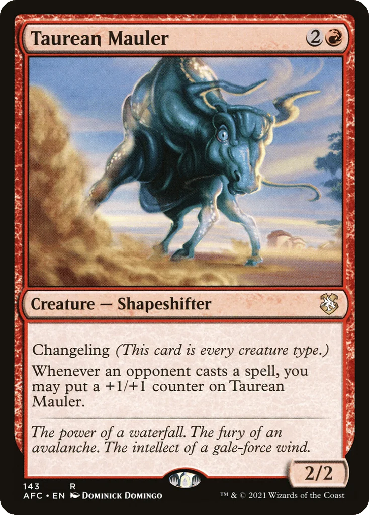 Taurean Mauler · Forgotten Realms Commander