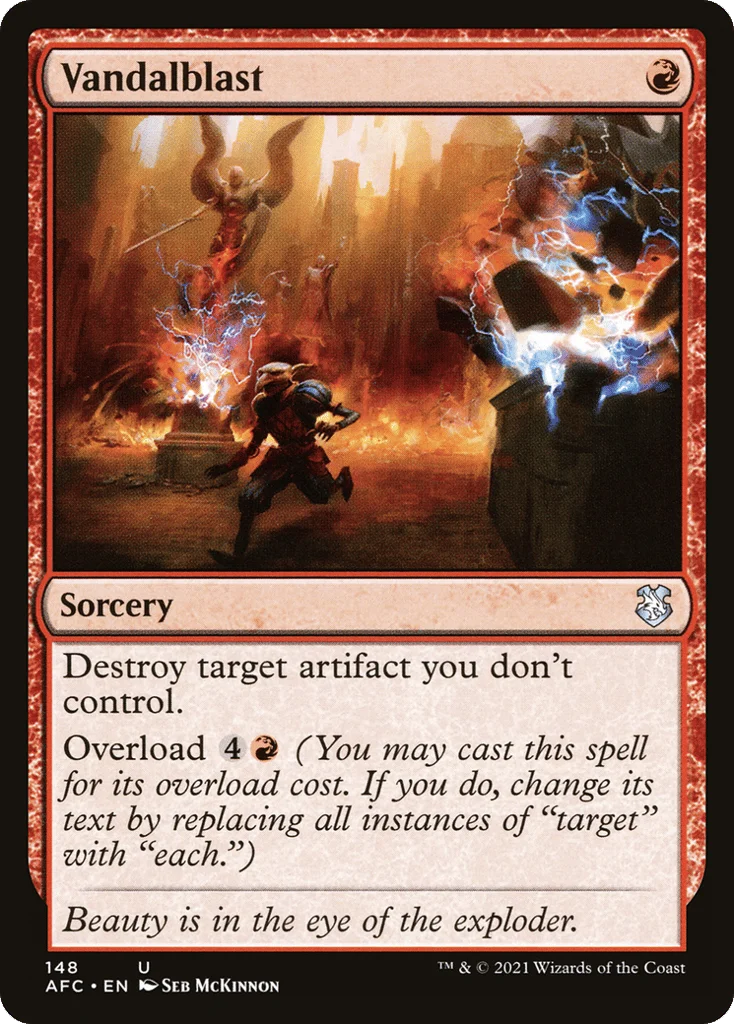 Vandalblast · Forgotten Realms Commander