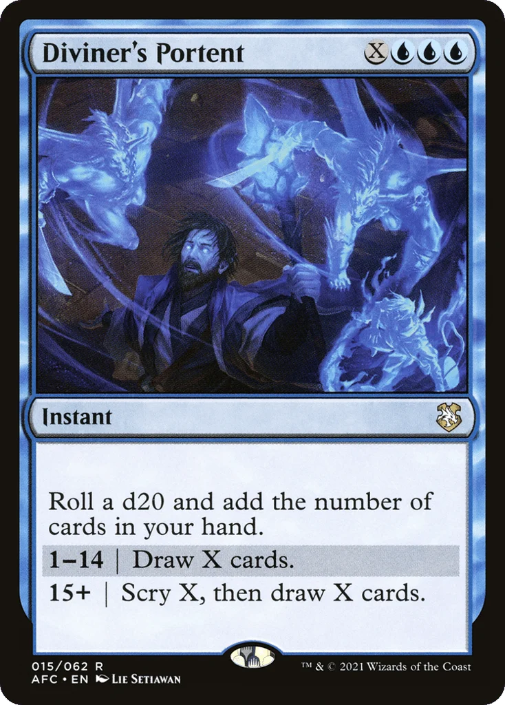Diviner's Portent · Forgotten Realms Commander