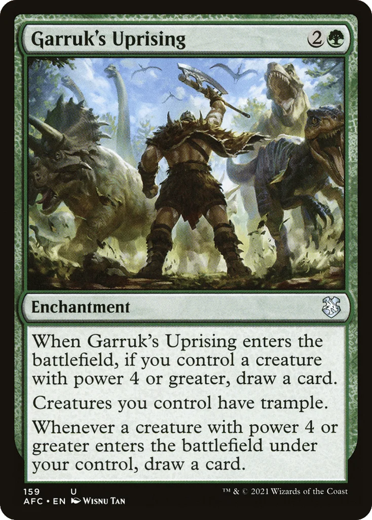 Garruk's Uprising · Forgotten Realms Commander