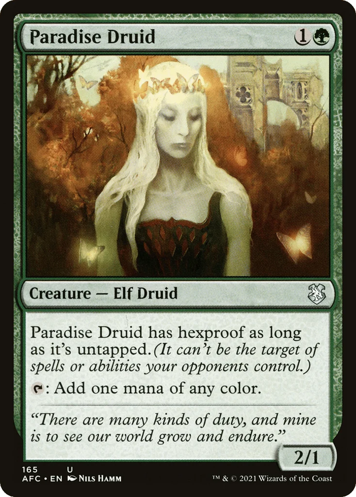 Paradise Druid · Forgotten Realms Commander