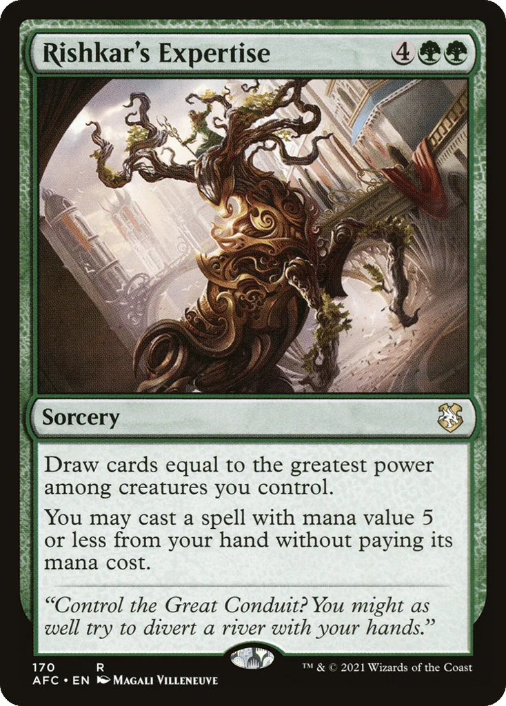 Rishkar's Expertise · Forgotten Realms Commander