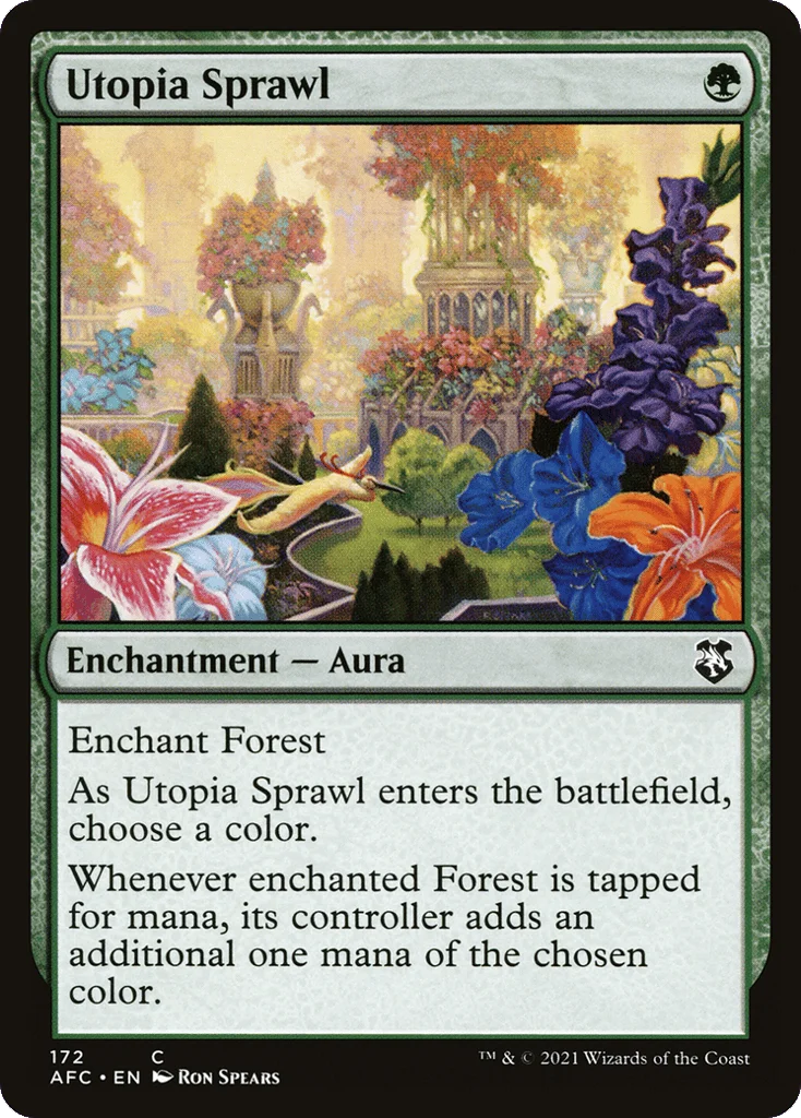 Utopia Sprawl · Forgotten Realms Commander