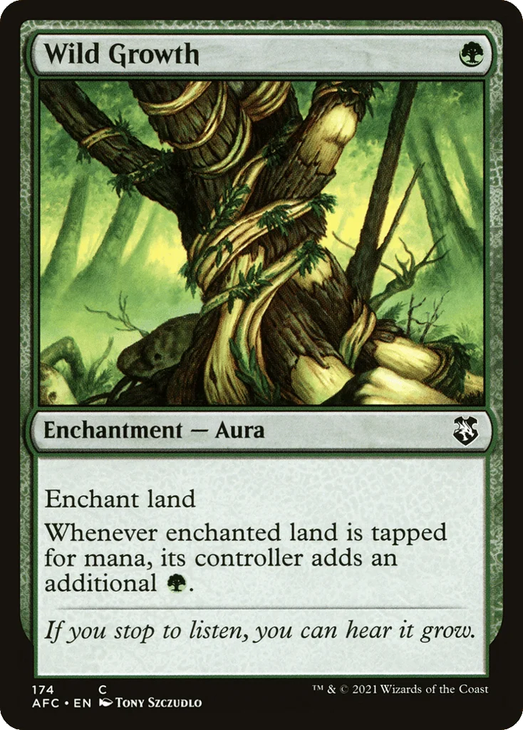Wild Growth · Forgotten Realms Commander