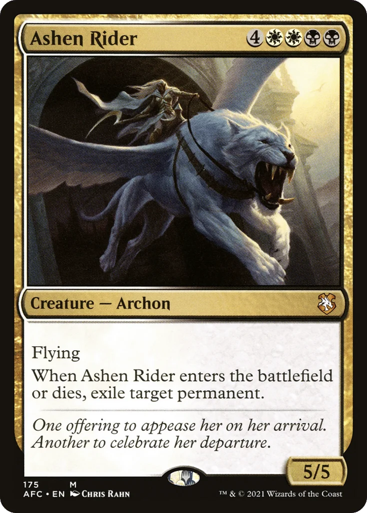 Ashen Rider · Forgotten Realms Commander