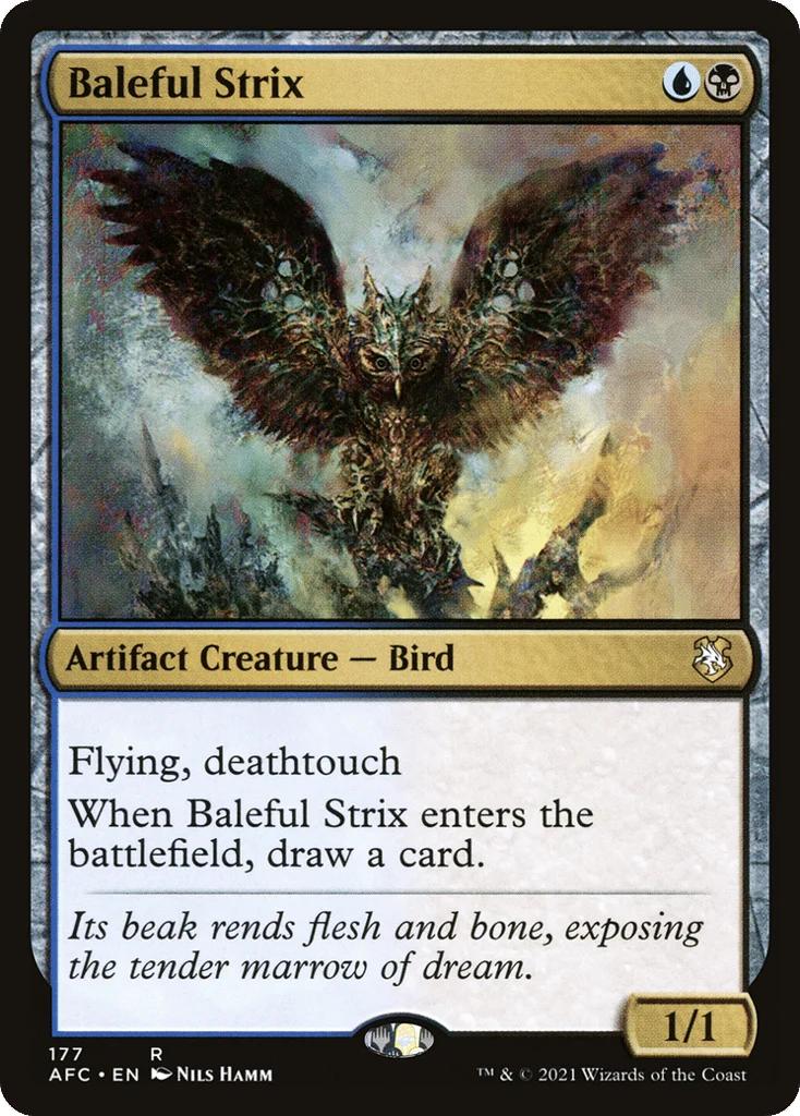 Baleful Strix · Forgotten Realms Commander