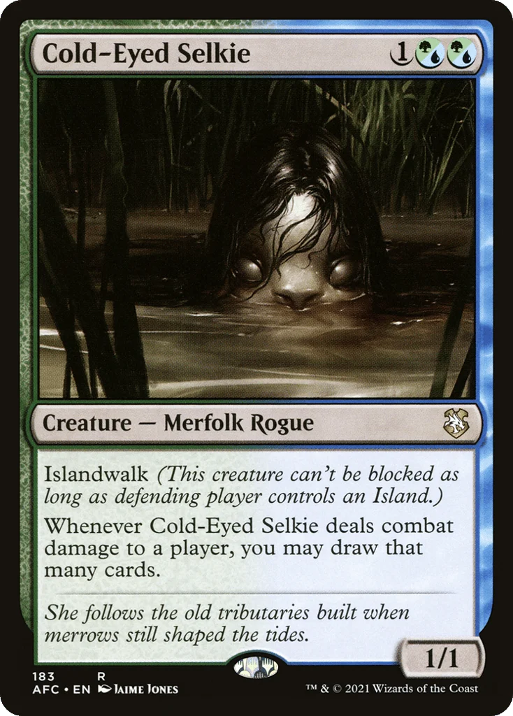 Cold-Eyed Selkie · Forgotten Realms Commander