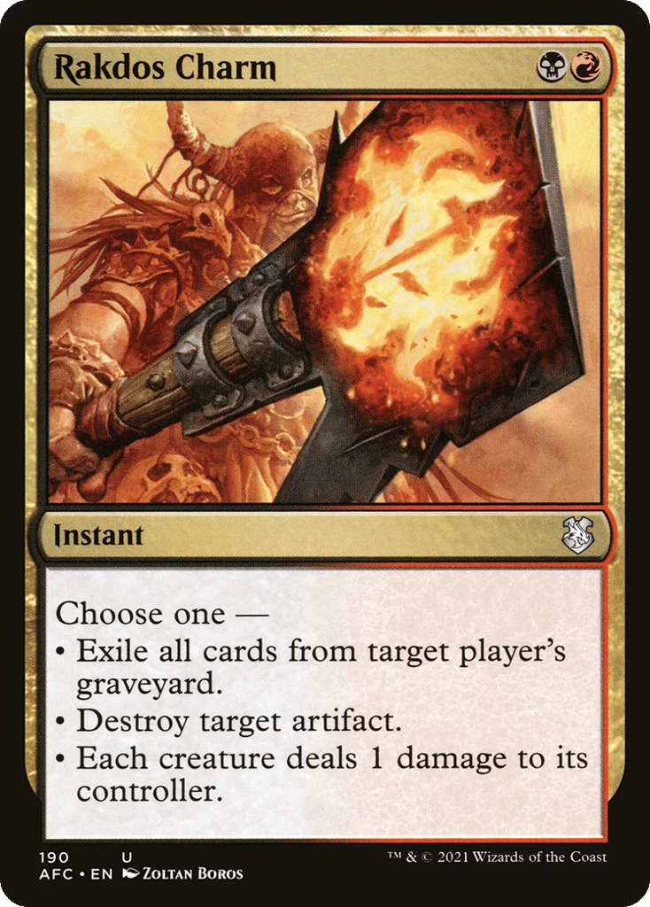 Rakdos Charm · Forgotten Realms Commander