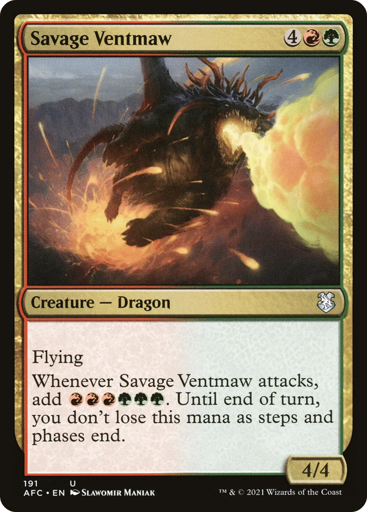 Savage Ventmaw · Forgotten Realms Commander