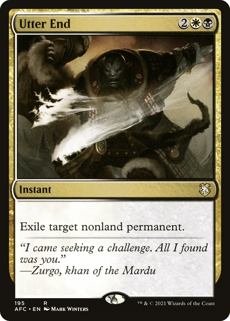 Utter End · Forgotten Realms Commander
